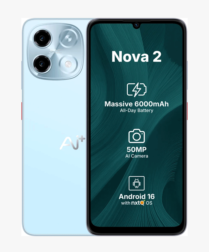 Ai+ Nova 2 5G (Blue, 128 GB) (6 GB RAM)